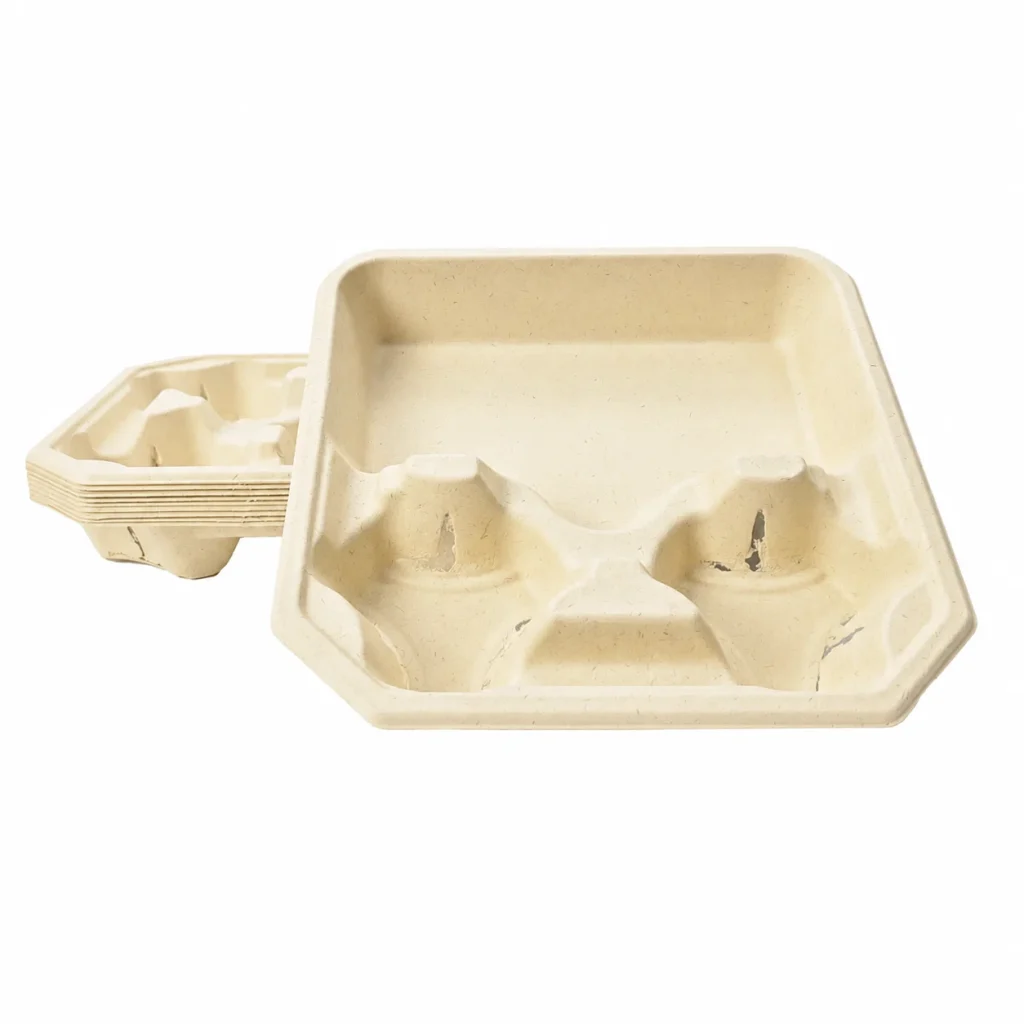2-cup pulp carrier with food tray