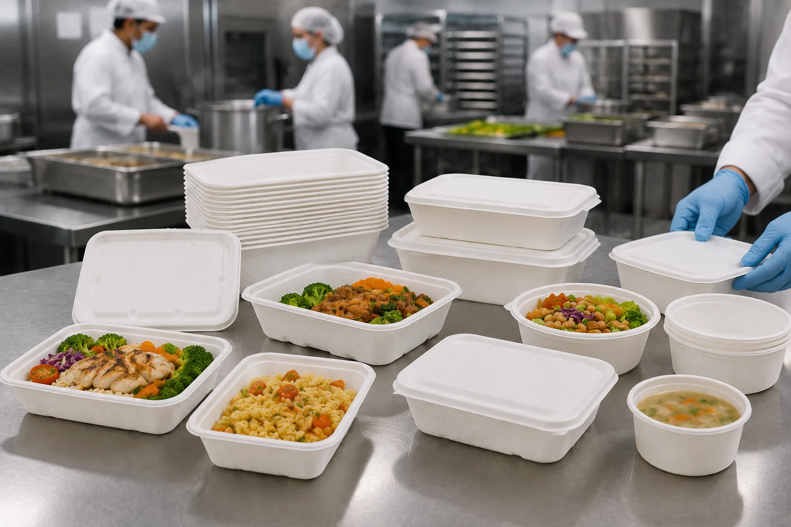 Molded pulp drink carriers for beverage chains and franchises